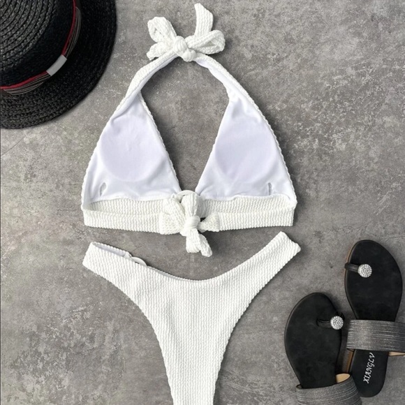 ✨Last 1️⃣ Textured Ring halter bikini bikini - Picture 3 of 3